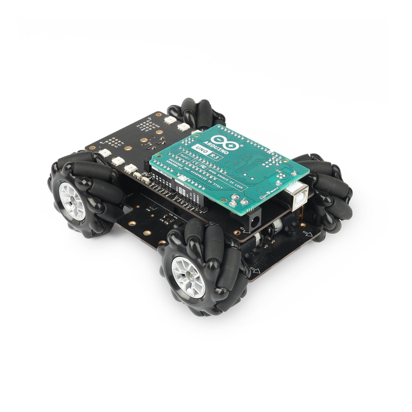 YFROBOT 4WD Mecanum Wheels omini Robot for Arduino ( without battery and Control motherboard)