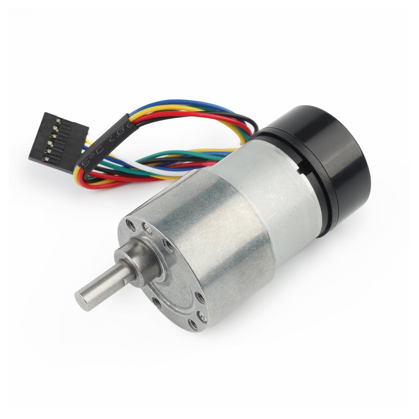 YFROBOT Metal Gearmotor GB37-520 12V with 16 CPR Encoder Hall speed measurement