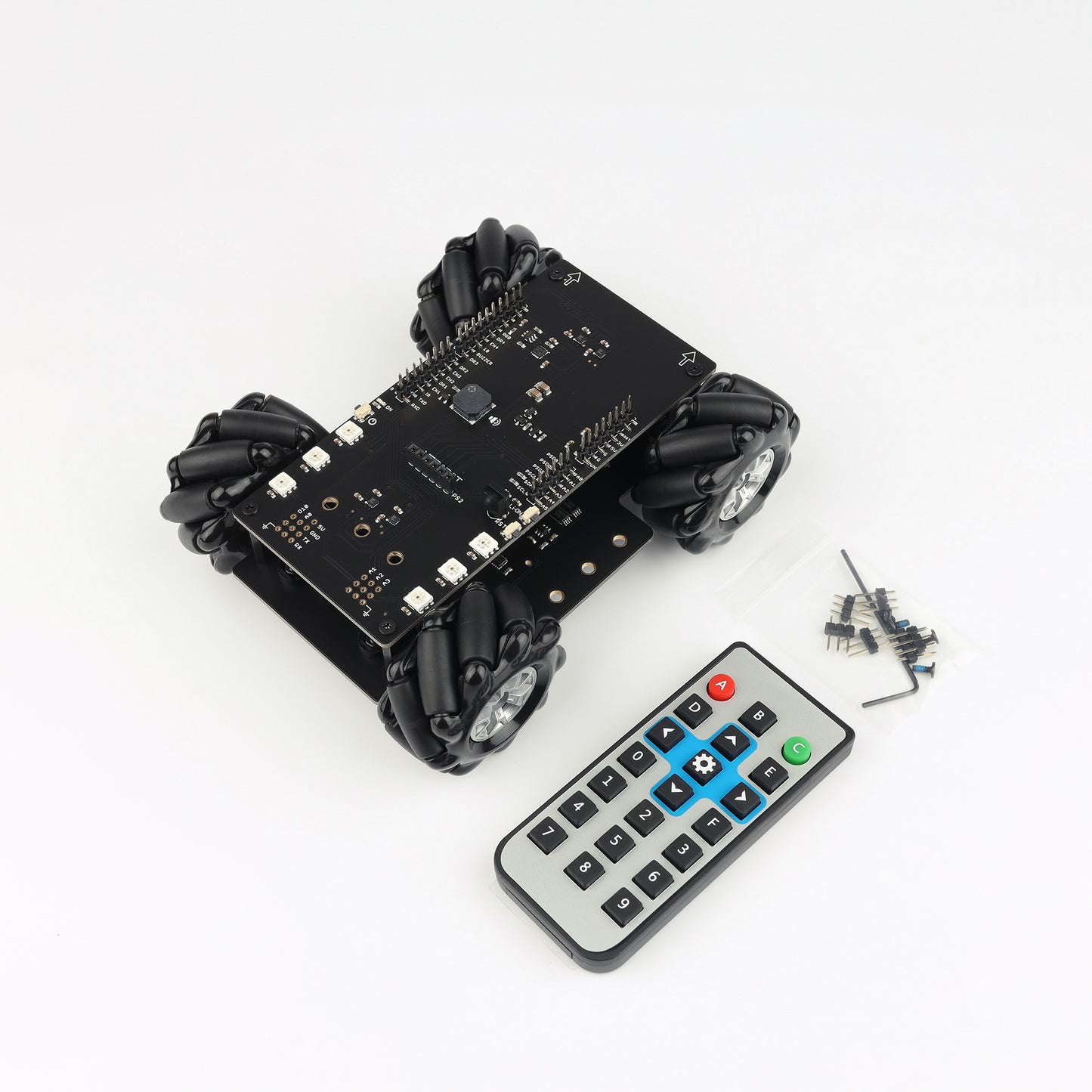 YFROBOT 4WD Mecanum Wheels omini Robot for Arduino ( without battery and Control motherboard)