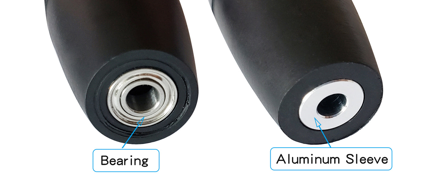 YFROBOT Metal Mecanum wheels, 100mm in size, come in a set of four with couplings included.