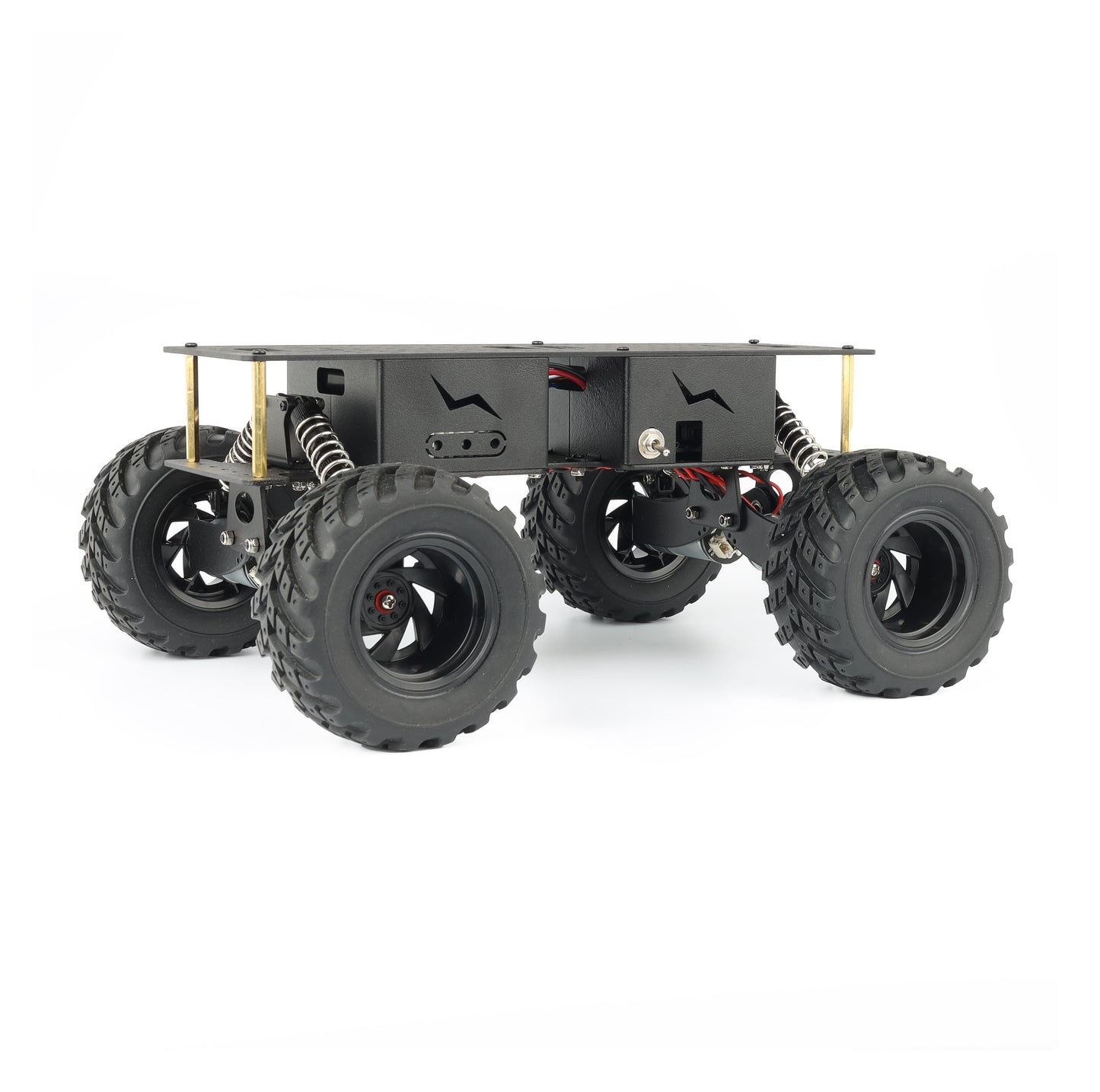 YFROBOT 4WD chassis with shock absorption.34:1