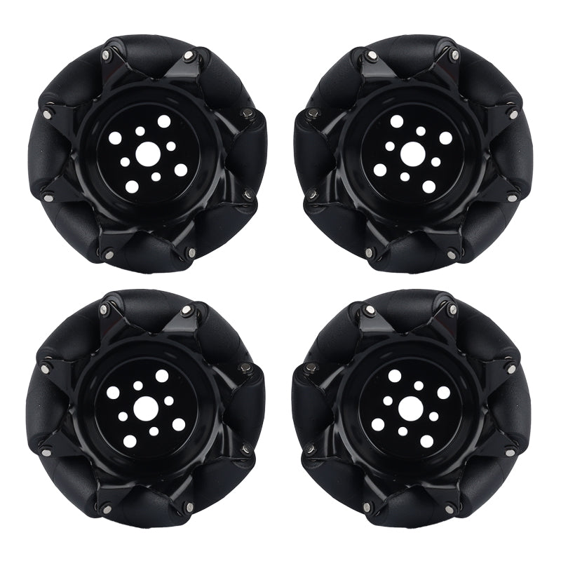 YFROBOT  3 inches  Metal Mecanum wheels, 76mm in size,come in a set of four with couplings included